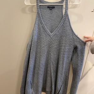 American Eagle cold shoulder sweater